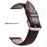 Compatible For APPLE strap 42/44mm Crocodile Pattern Strap Series 1/2/3/4/5/6 – Close Up – Accessories | Hanaya Pakistan