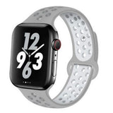 Compatible For APPLE strap Elegant Sports Silicon 42/44mm Series 1/2/3/4/5/6 – Close Up – Accessories | Hanaya Pakistan