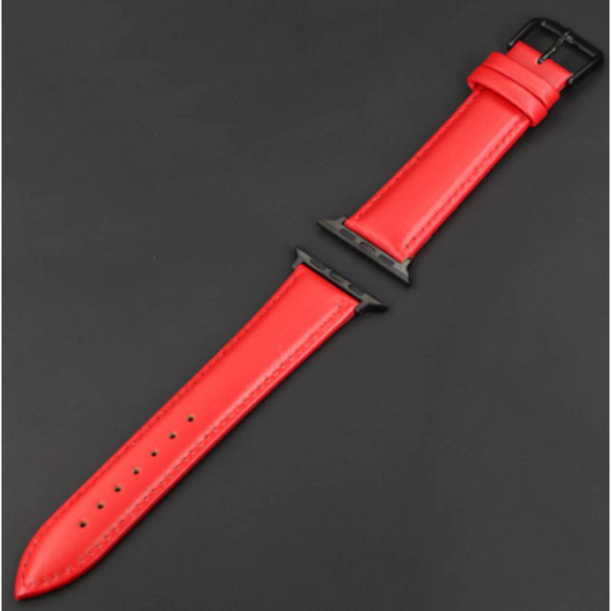 STRAP Leather Faux High Quality Strap Elegant Compatible For APPLE 38/40mm Series 1/2/3/4/5/6 - STRAP only – View 4 – Acce...