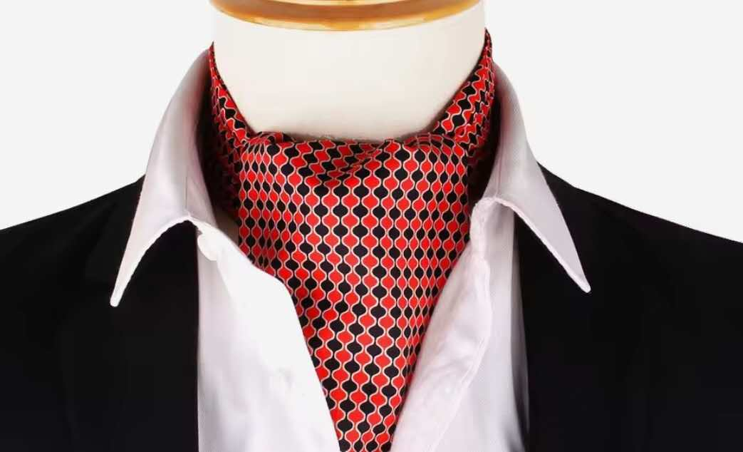 Silk Printed Mens Neck Fashion Ties CRAVAT Bow Tie Bow Ties Fashion Design Male Clothing Bows and Ties Men Wedding Dress Ties and Bowties Ascot Tie Jacquard Woven Mens Neck Tie Fashion Ascort – Image 18 of 19