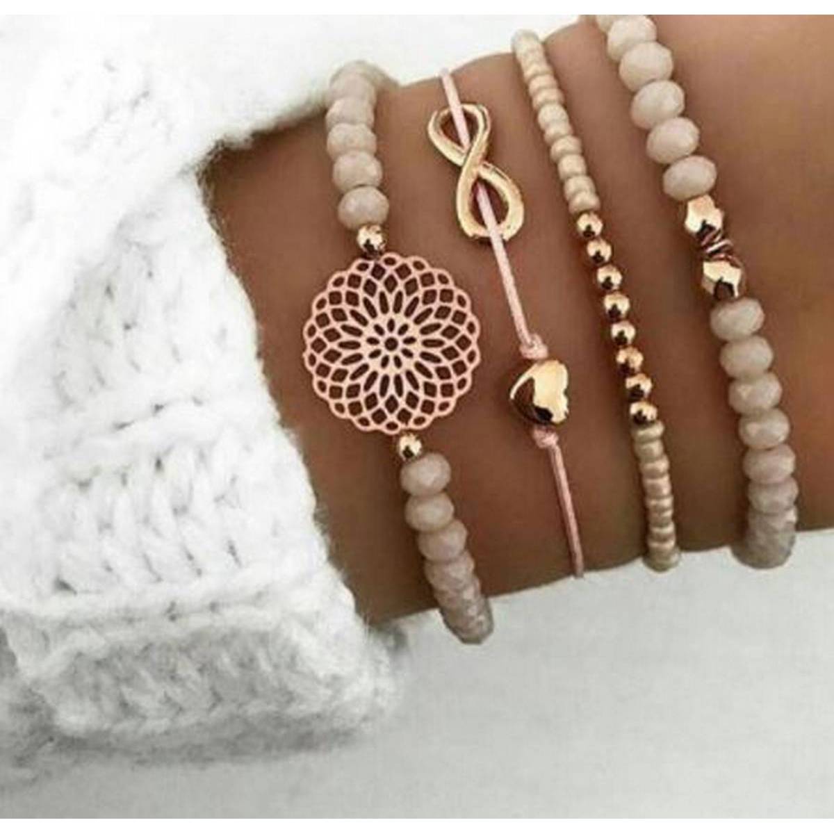 Delicate adjustable bracelet for girls — personalized name charm, cute and stylish jewelry gift