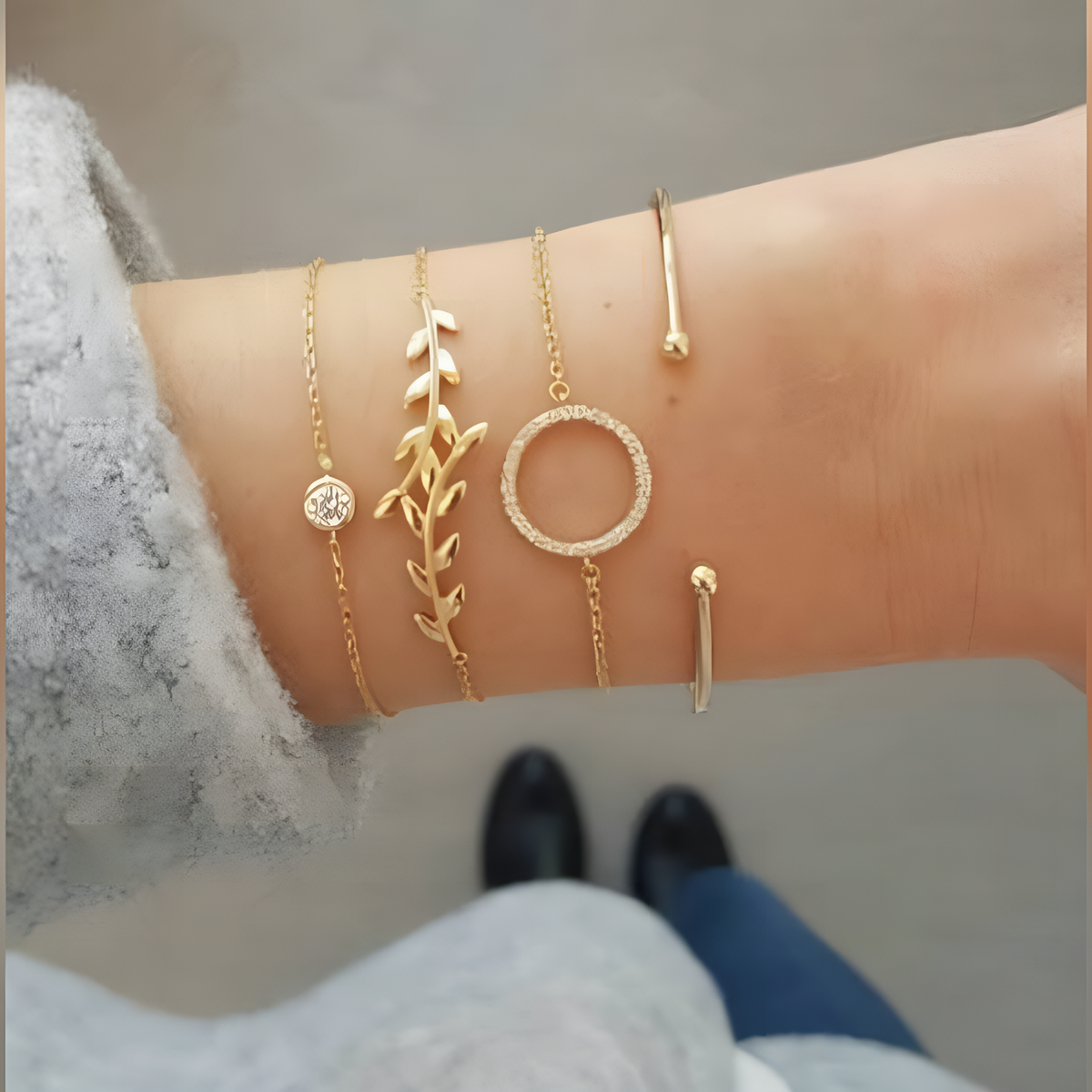 Women anklet – View 71 – Accessories | Hanaya Pakistan