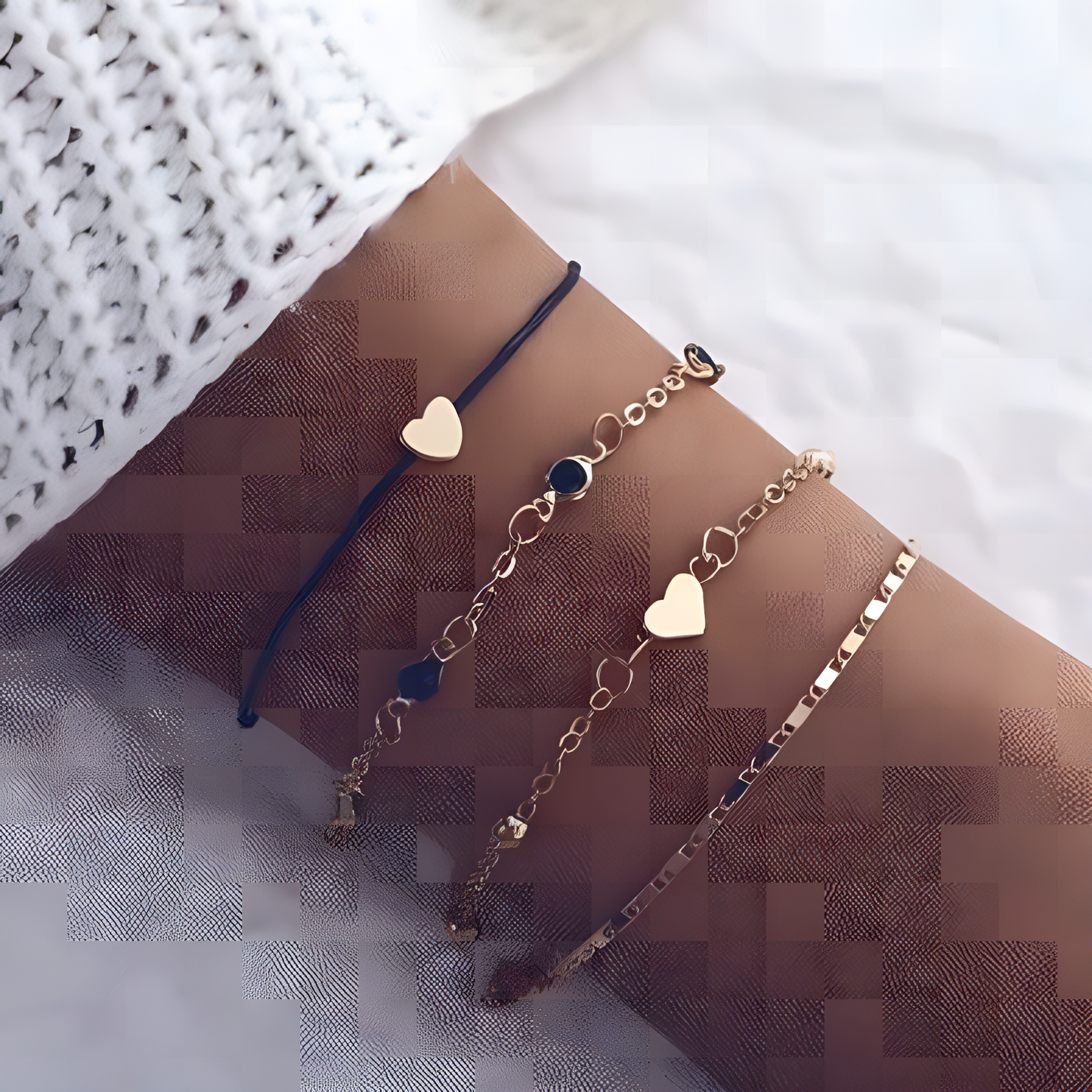 Women anklet – View 102 – Accessories | Hanaya Pakistan