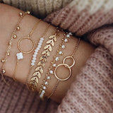Anklet bracelet – View 54 – Accessories | Hanaya Pakistan