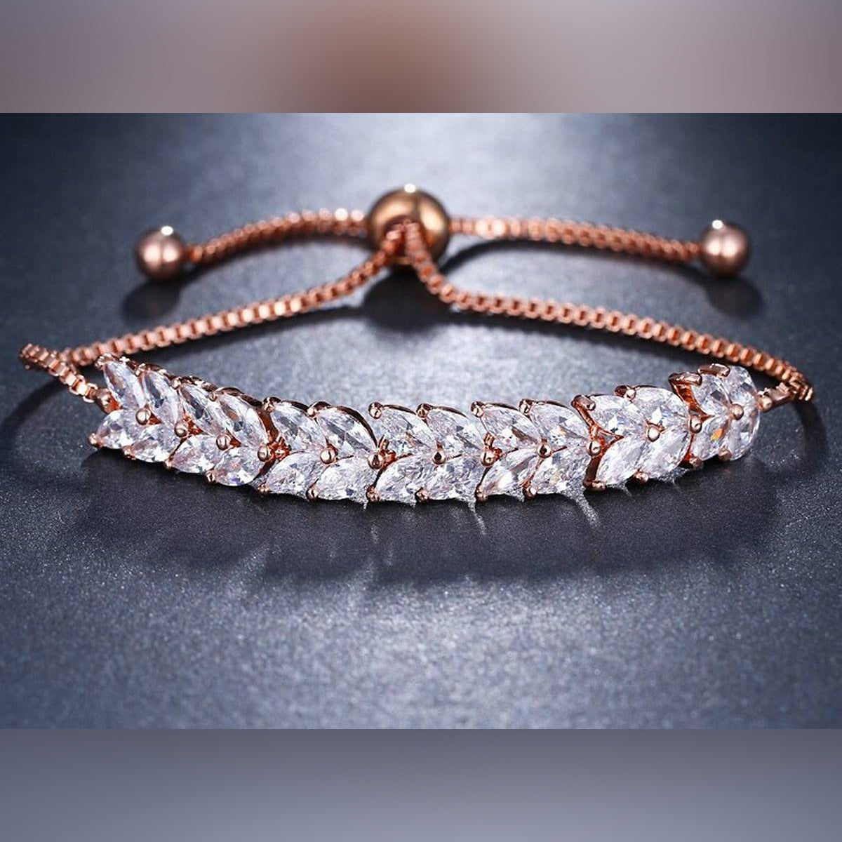 Delicate adjustable bracelet for girls — personalized name charm, cute and stylish jewelry gift