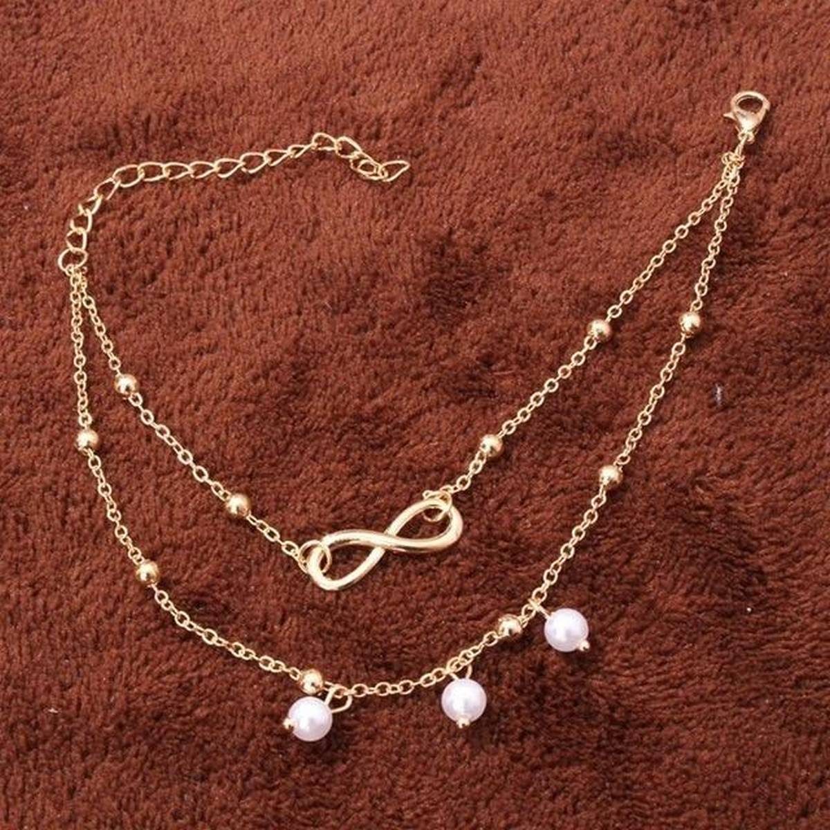 Anklet bracelet – View 65 – Accessories | Hanaya Pakistan
