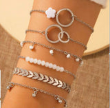 Anklet bracelet – View 21 – Accessories | Hanaya Pakistan