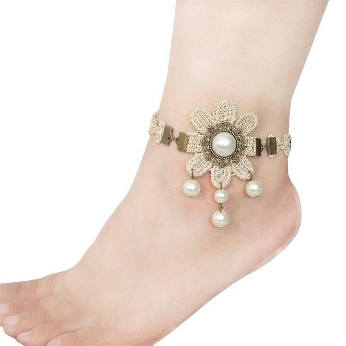 Anklet bracelet – View 23 – Accessories | Hanaya Pakistan