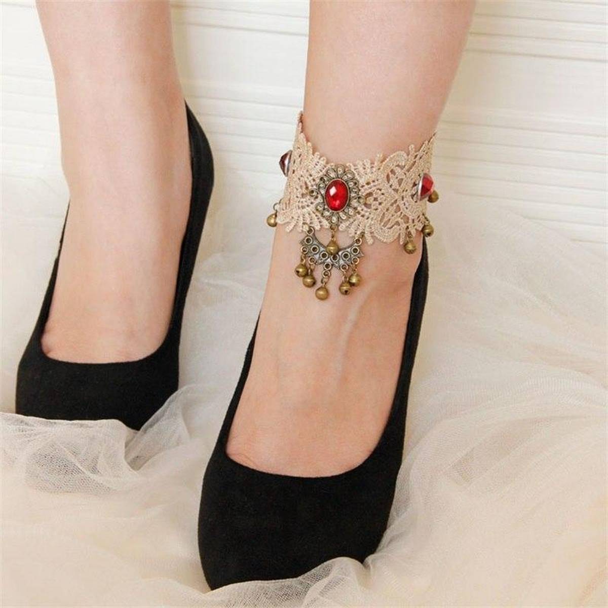 Anklet bracelet – View 101 – Accessories | Hanaya Pakistan