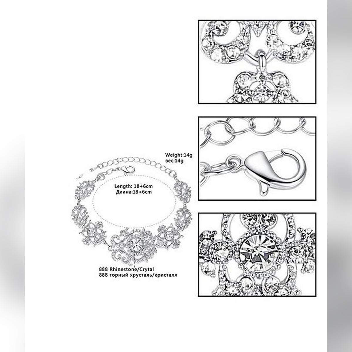 Anklet bracelet – Detail View – Accessories for Women Pakistan | Hanaya