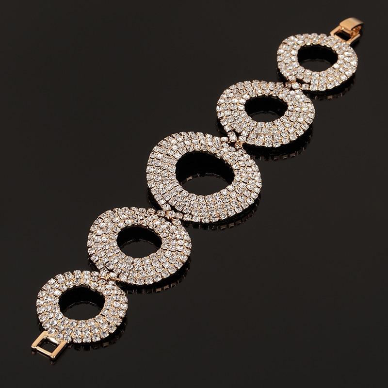 Classy Queenly Trendy Cz Crystal Bracelet
