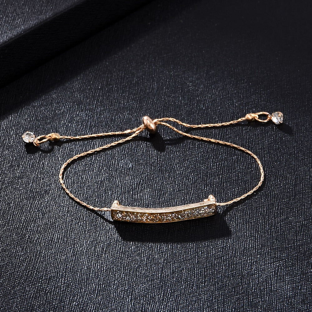 Trendy Elegant Princess Charm Adjustable Tassel Bracelet for girls