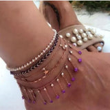 Anklet bracelet – View 107 – Accessories | Hanaya Pakistan