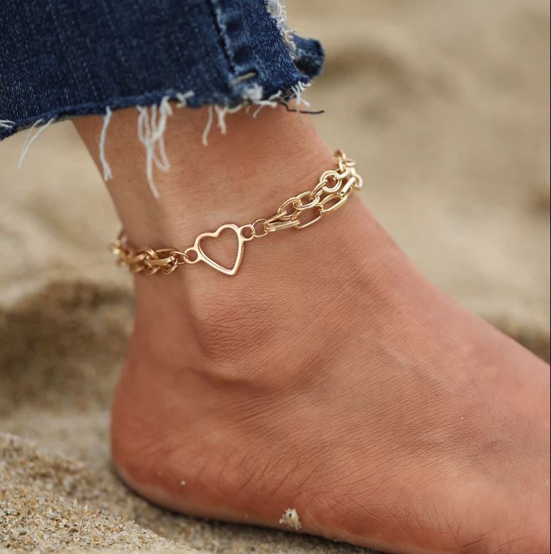 Anklet bracelet – View 137 – Accessories | Hanaya Pakistan