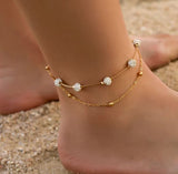 Anklet bracelet – View 140 – Accessories | Hanaya Pakistan