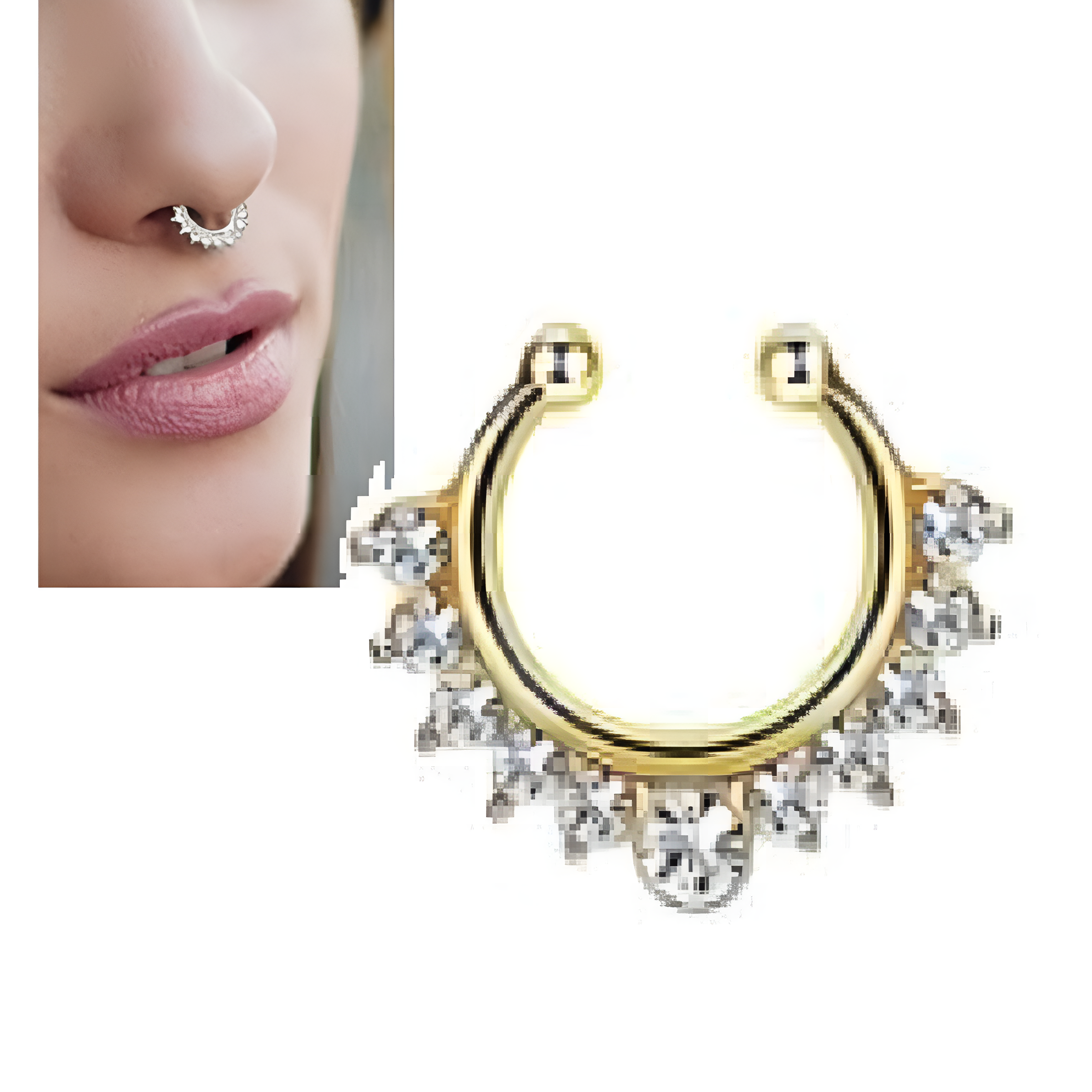 Minimalist nose ring, small nose jewelry for daily wear