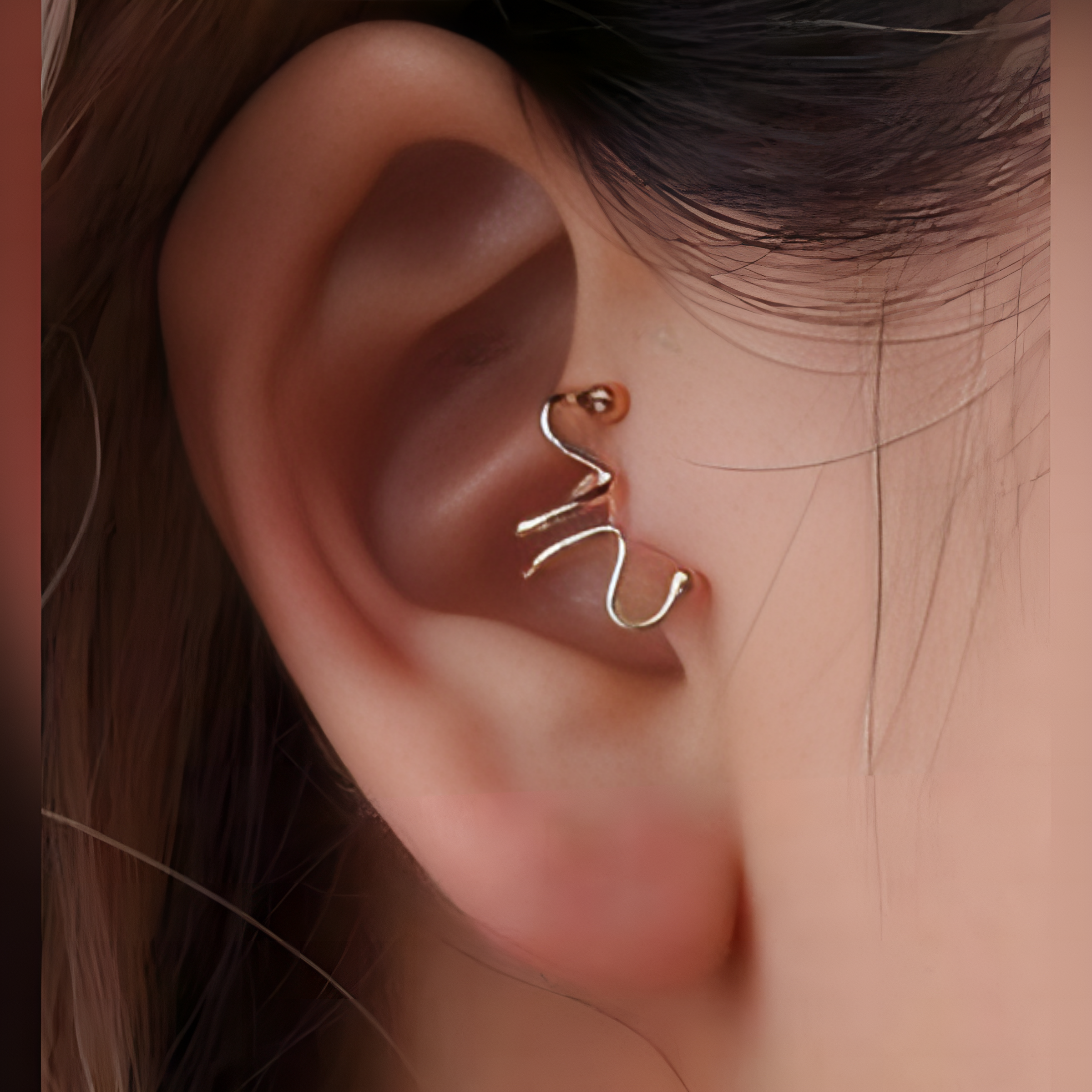 Vintage-inspired earrings for women, elegant retro style
