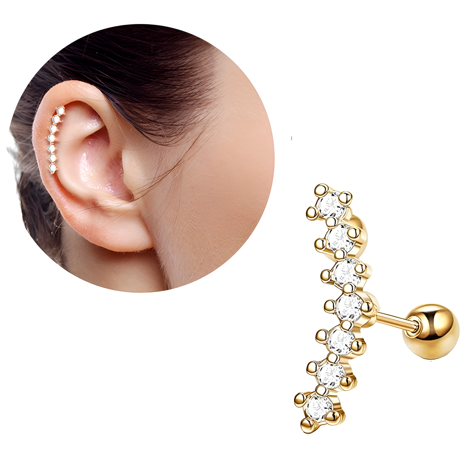 Vintage-inspired earrings for women, elegant retro style