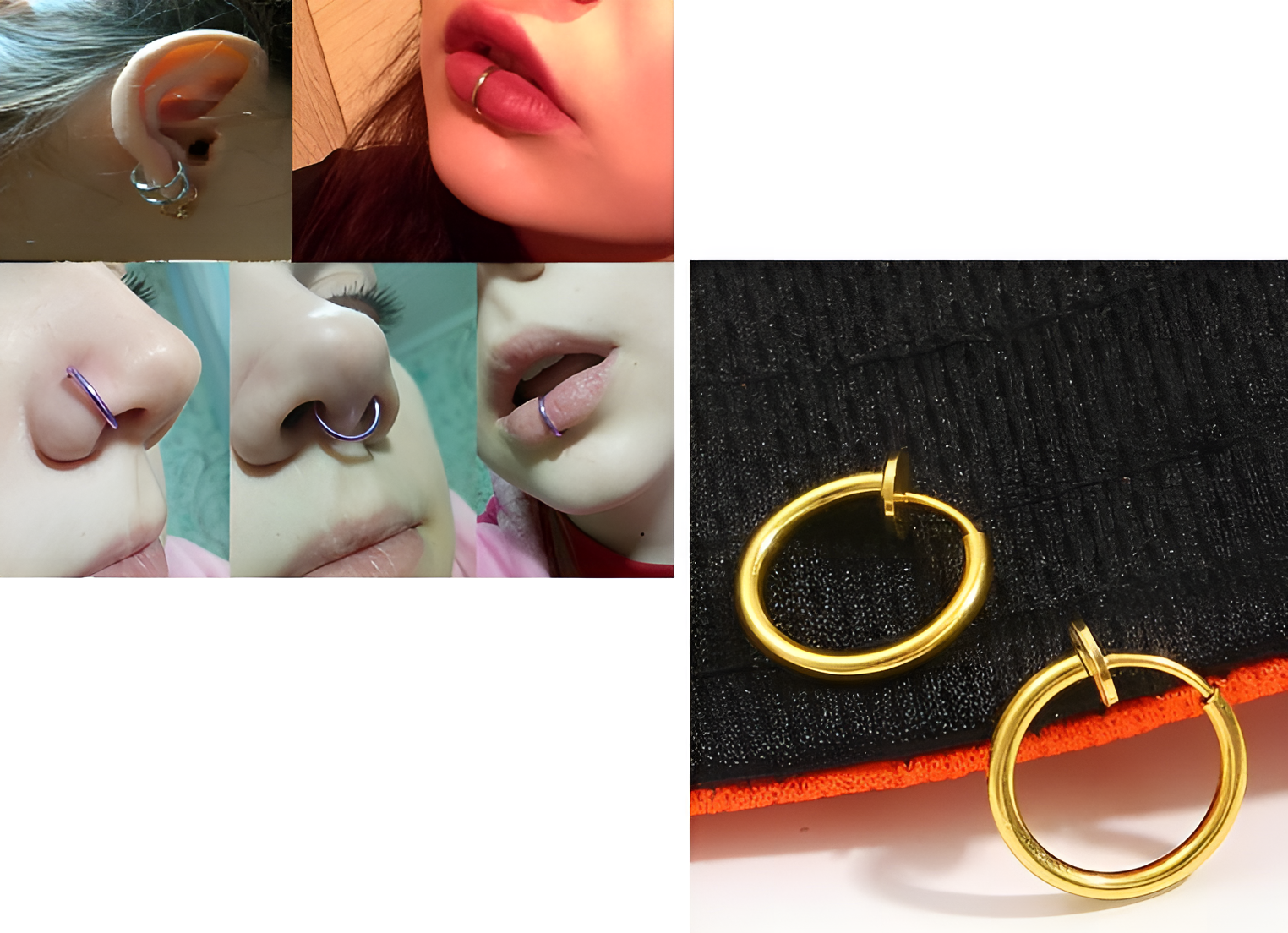 Minimalist nose ring, small nose jewelry for daily wear