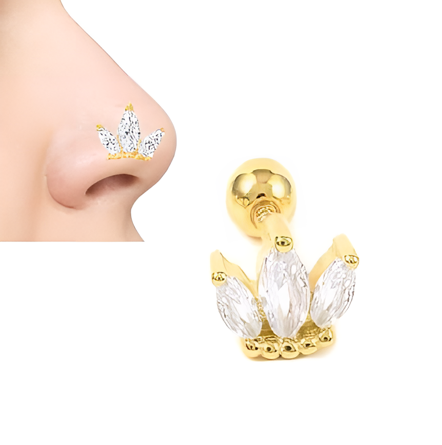 Minimalist nose ring, small nose jewelry for daily wear