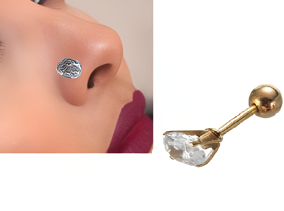 Minimalist nose ring, small nose jewelry for daily wear
