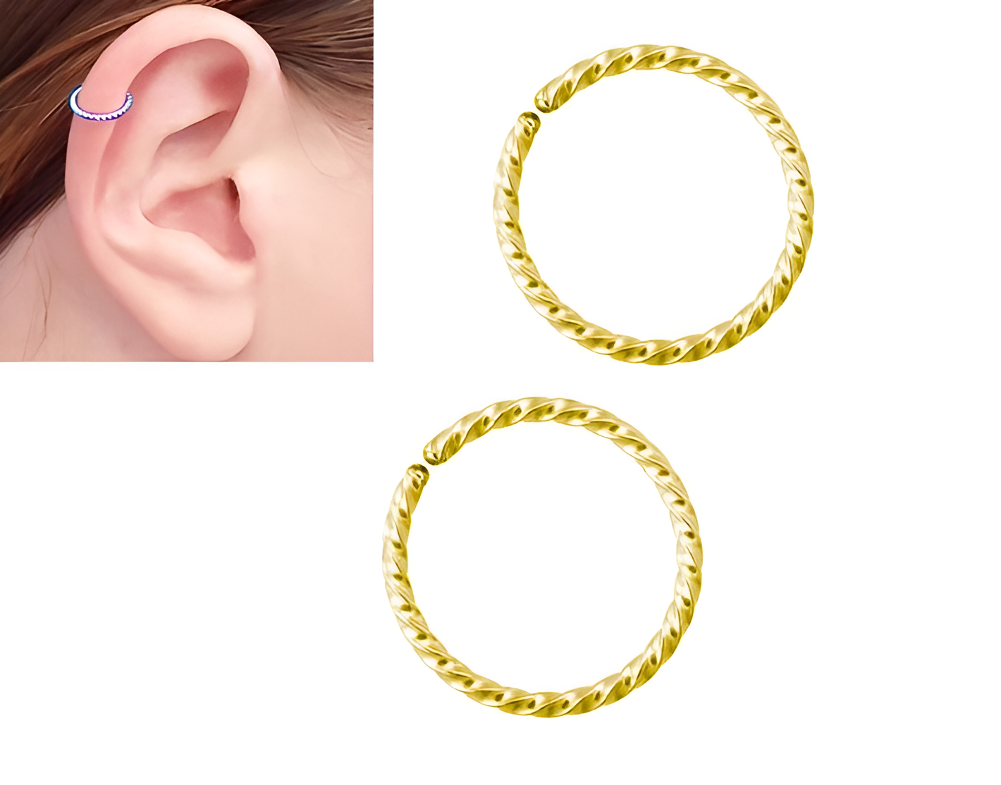 Everyday casual earrings for women, lightweight simple studs