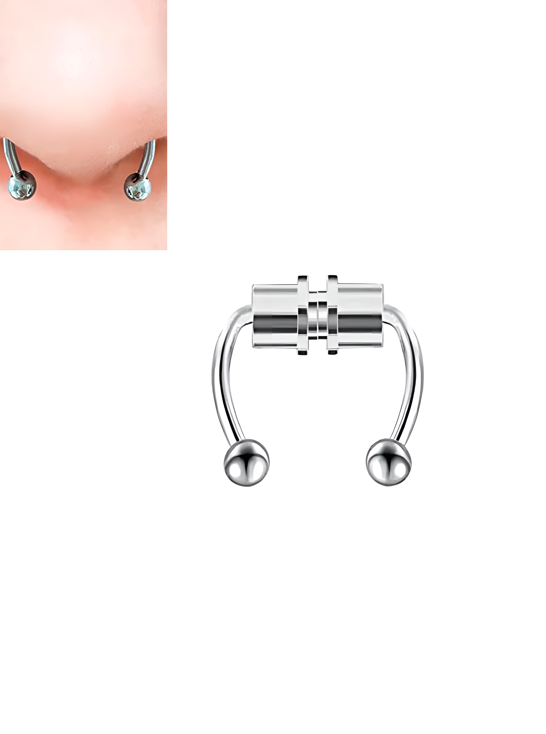 Minimalist nose ring, small nose jewelry for daily wear