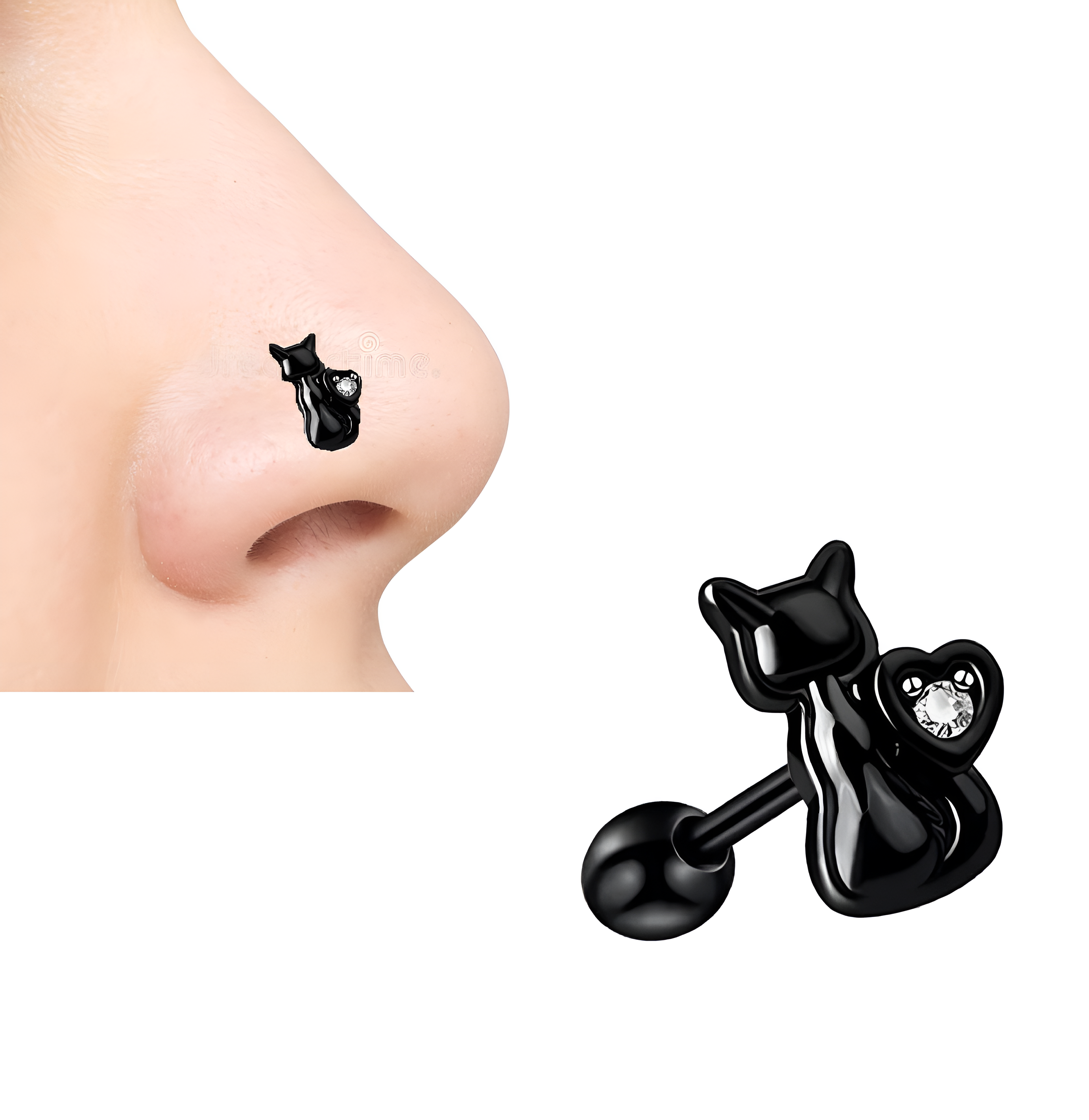 Minimalist nose ring, small nose jewelry for daily wear