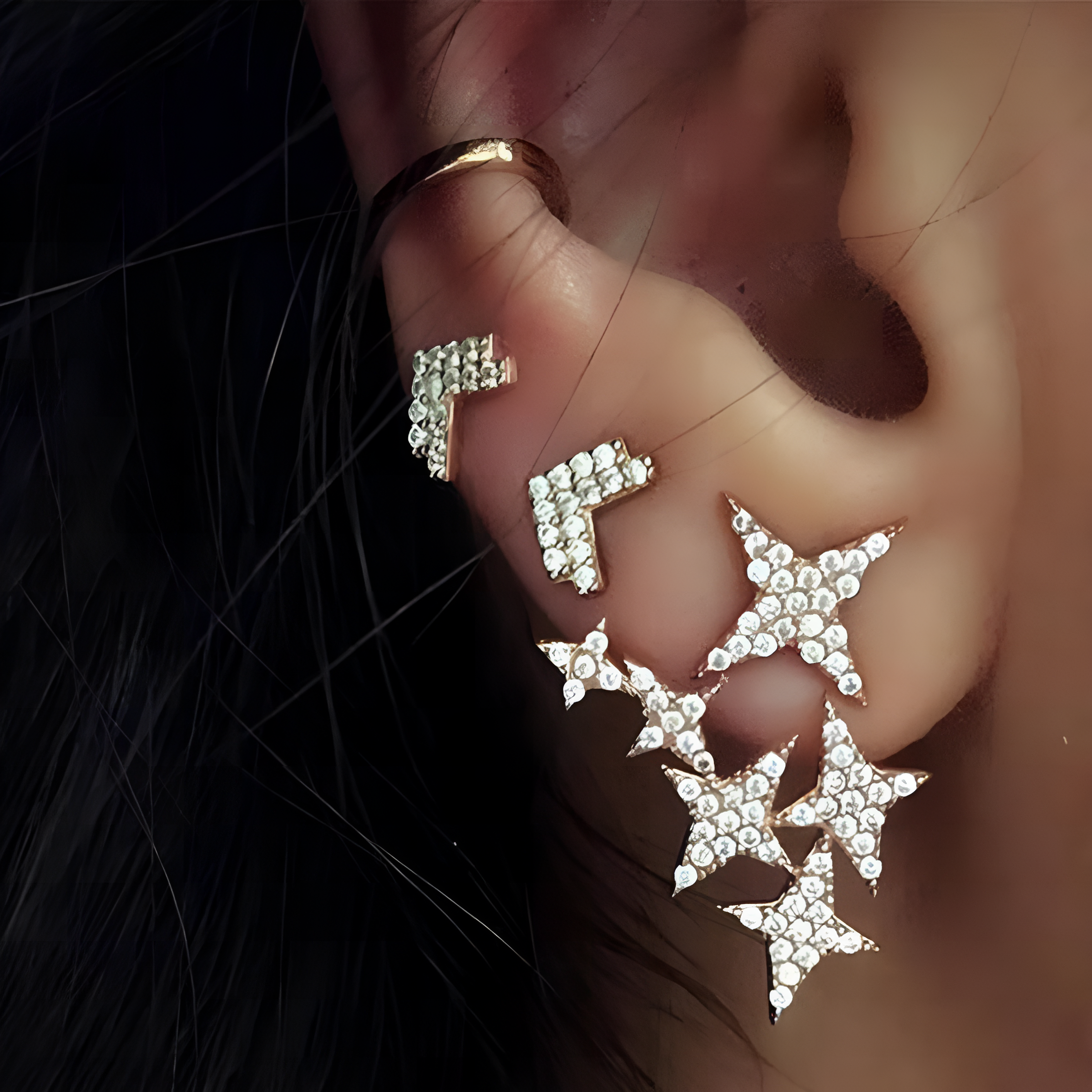 Everyday casual earrings for women, lightweight simple studs