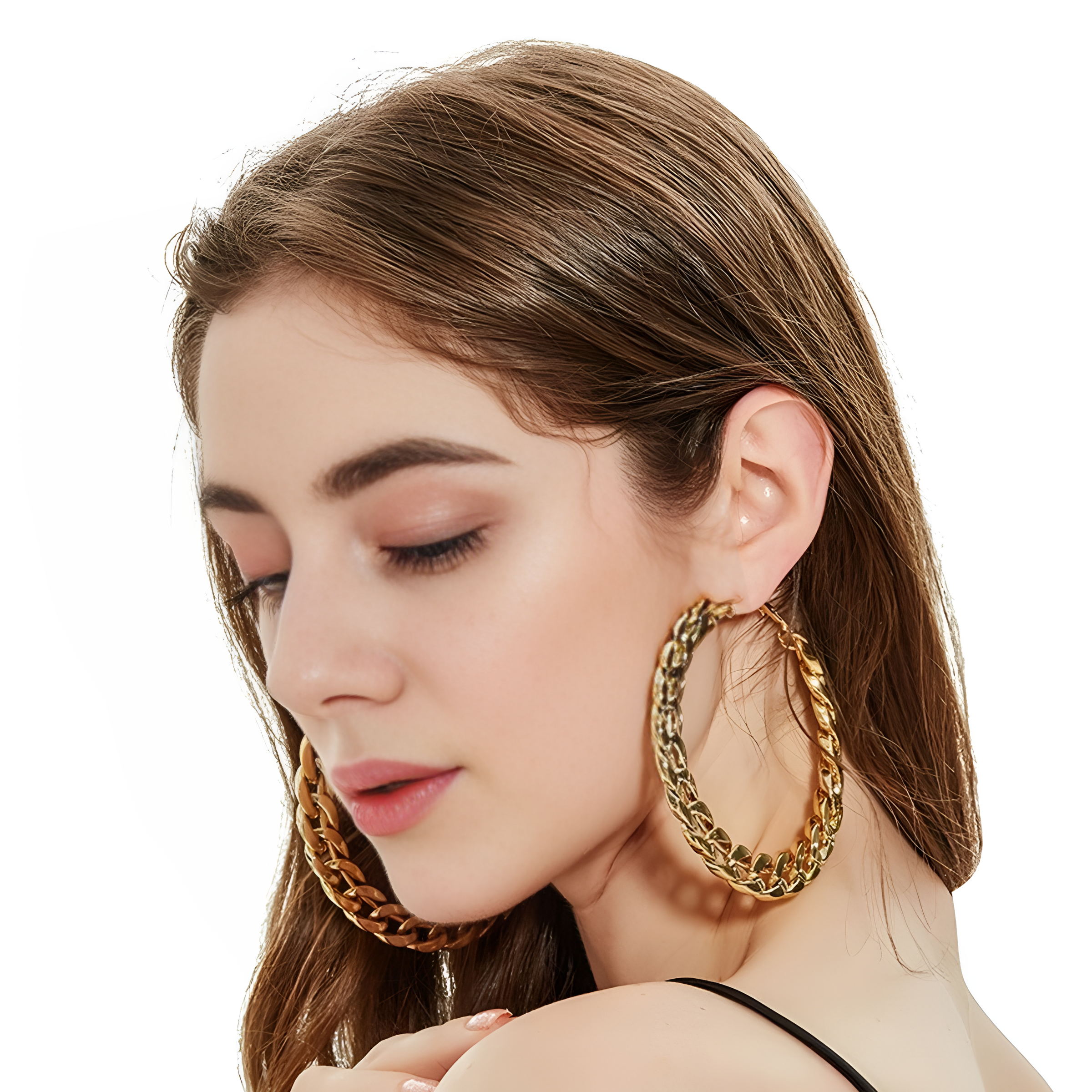 Everyday casual earrings for women, lightweight simple studs