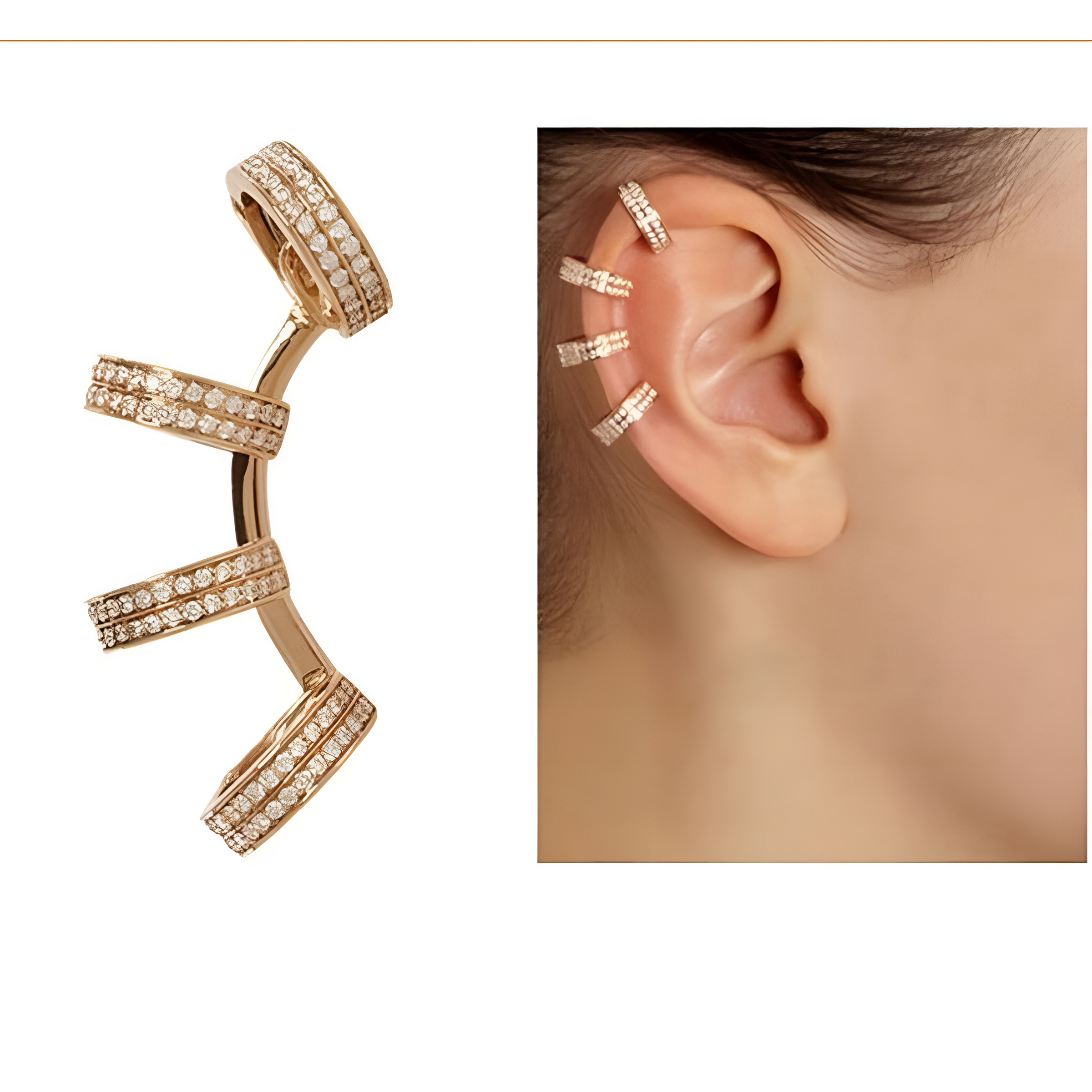 Everyday casual earrings for women, lightweight simple studs