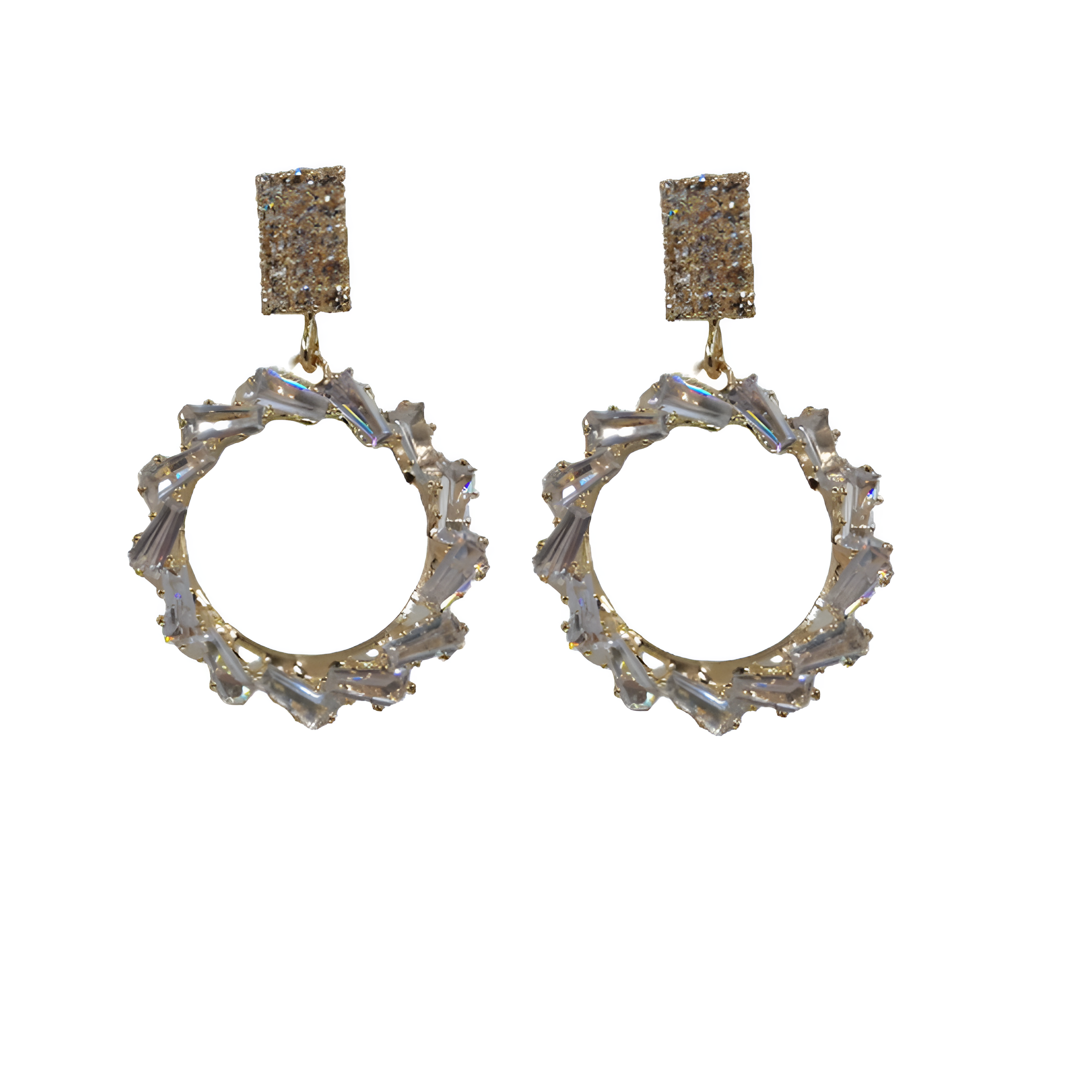 Everyday casual earrings for women, lightweight simple studs