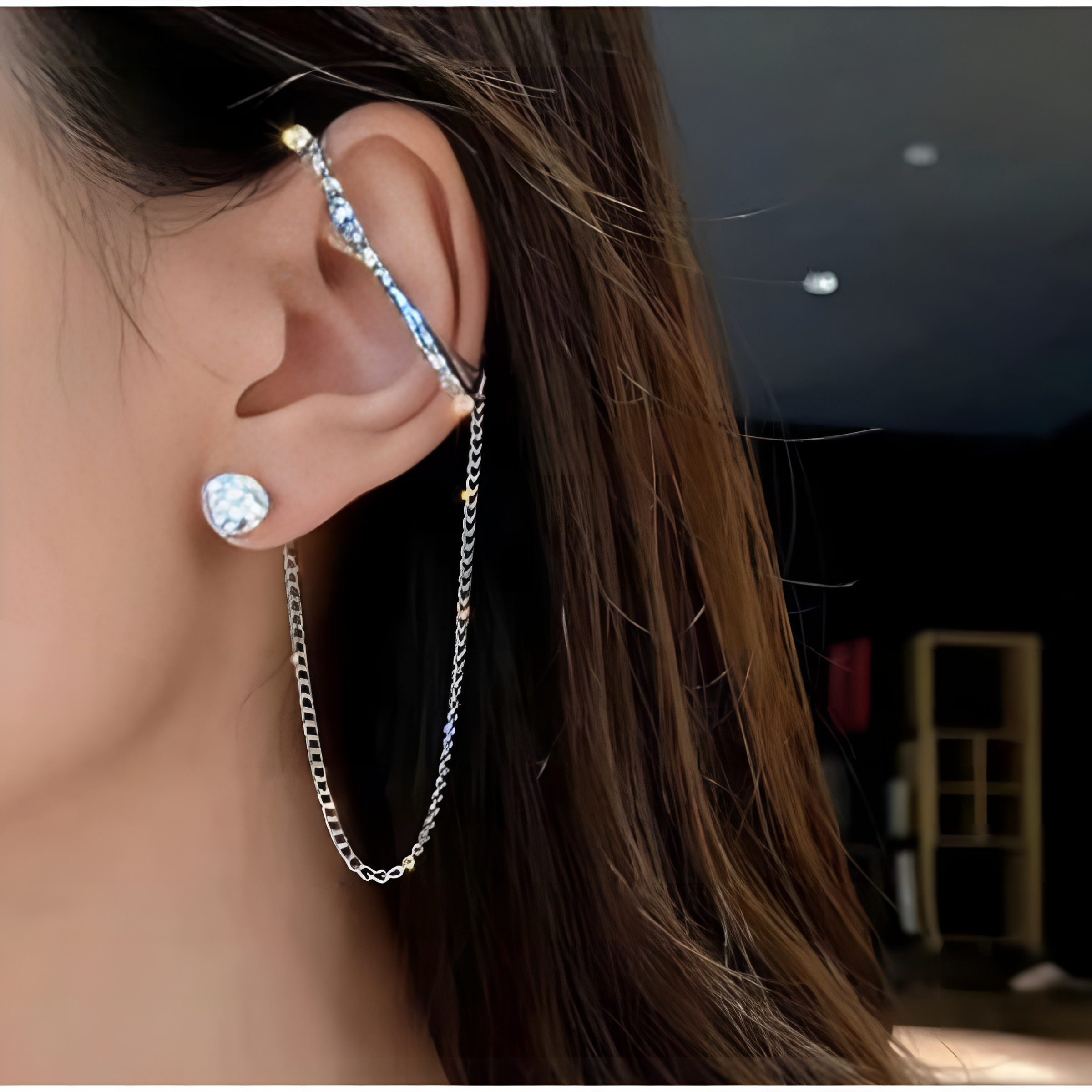 Everyday casual earrings for women, lightweight simple studs