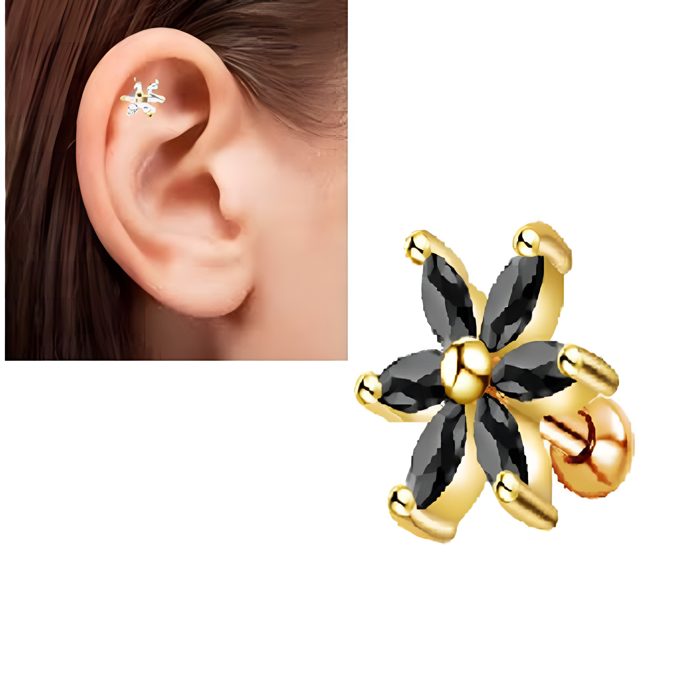 Everyday casual earrings for women, lightweight simple studs