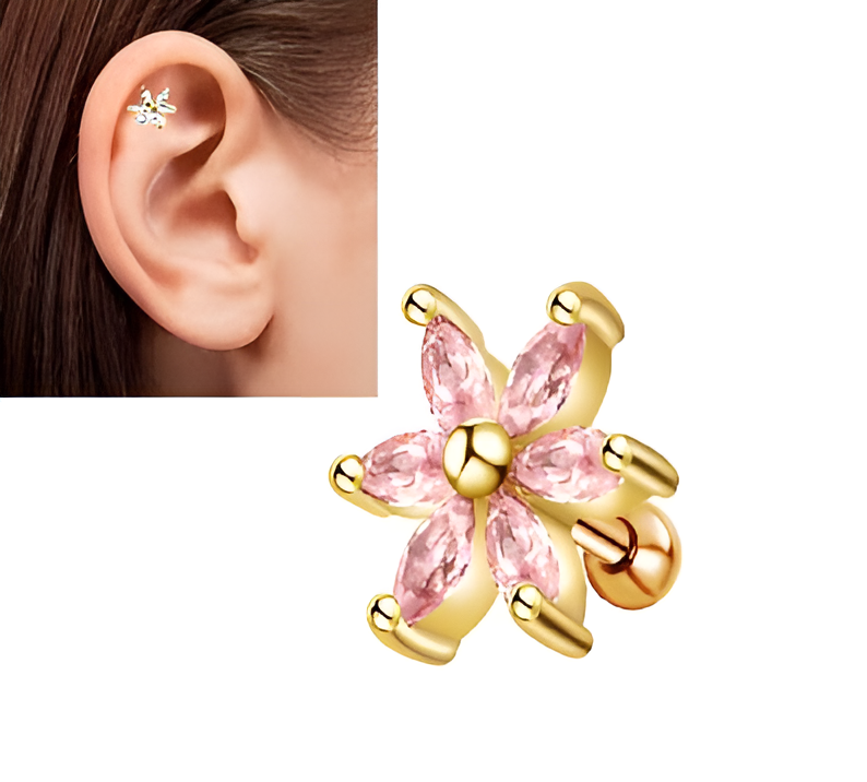 1 PIECE Piercing 16G (1.2mm) Elegant Body Jewelry Elegant