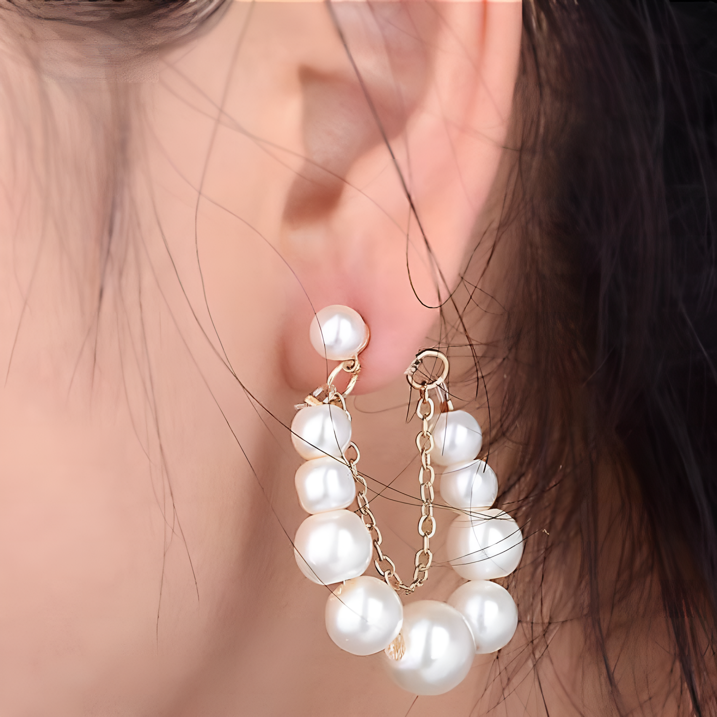 Everyday casual earrings for women, lightweight simple studs