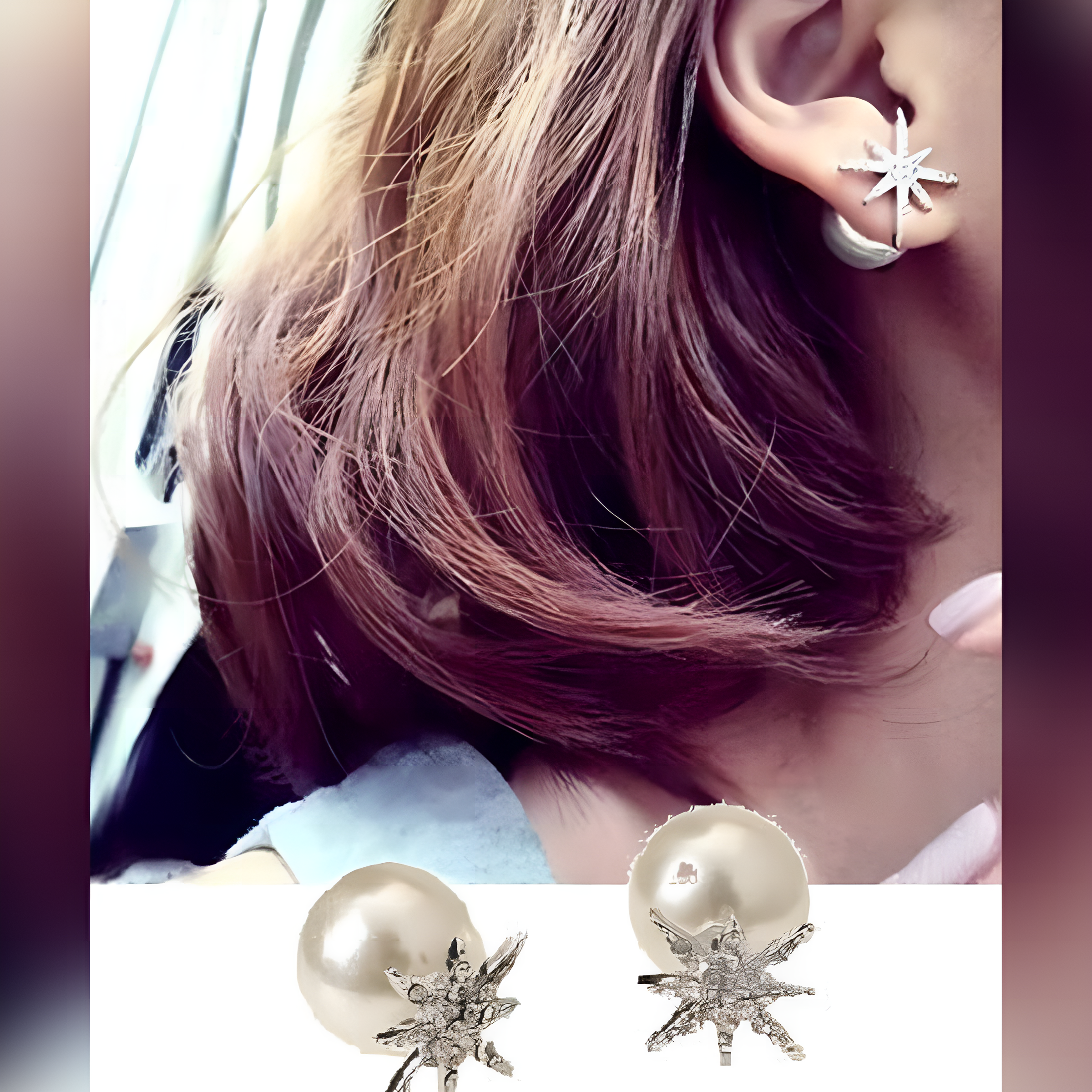 Everyday casual earrings for women, lightweight simple studs