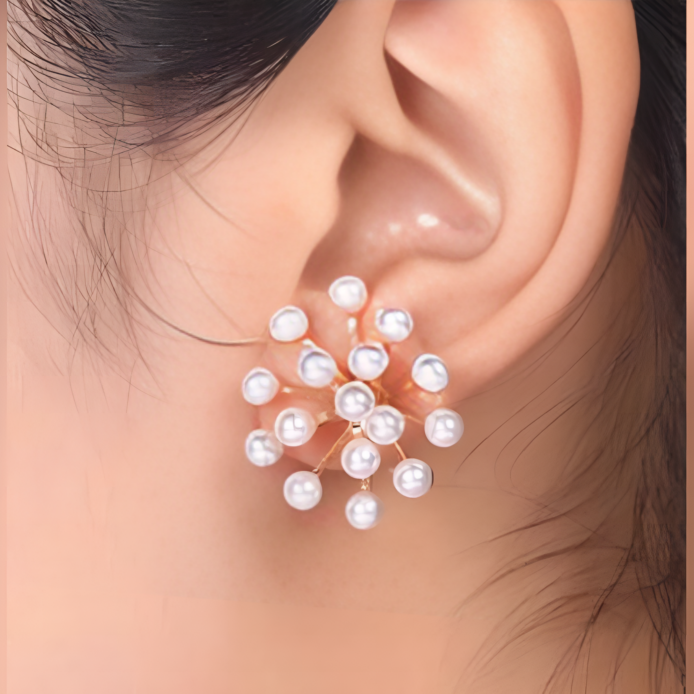 Everyday casual earrings for women, lightweight simple studs
