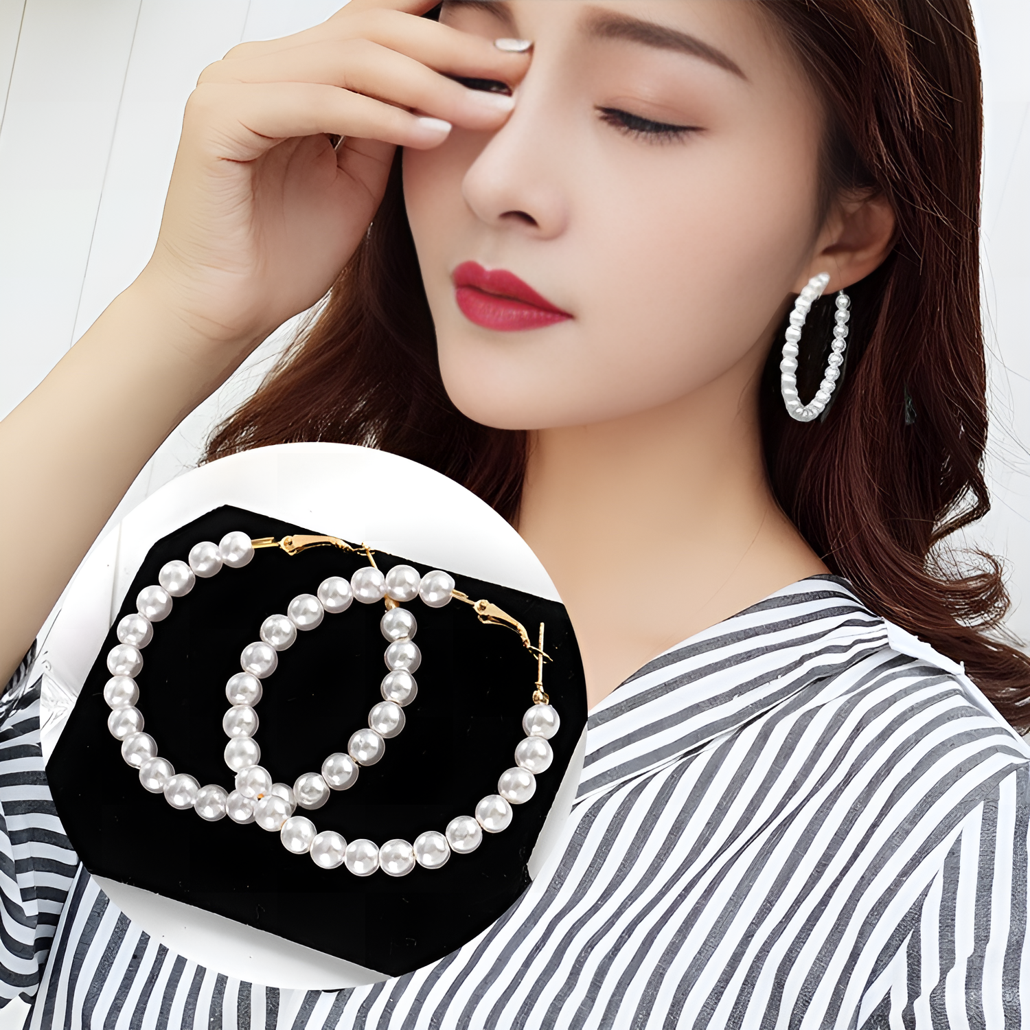 Everyday casual earrings for women, lightweight simple studs