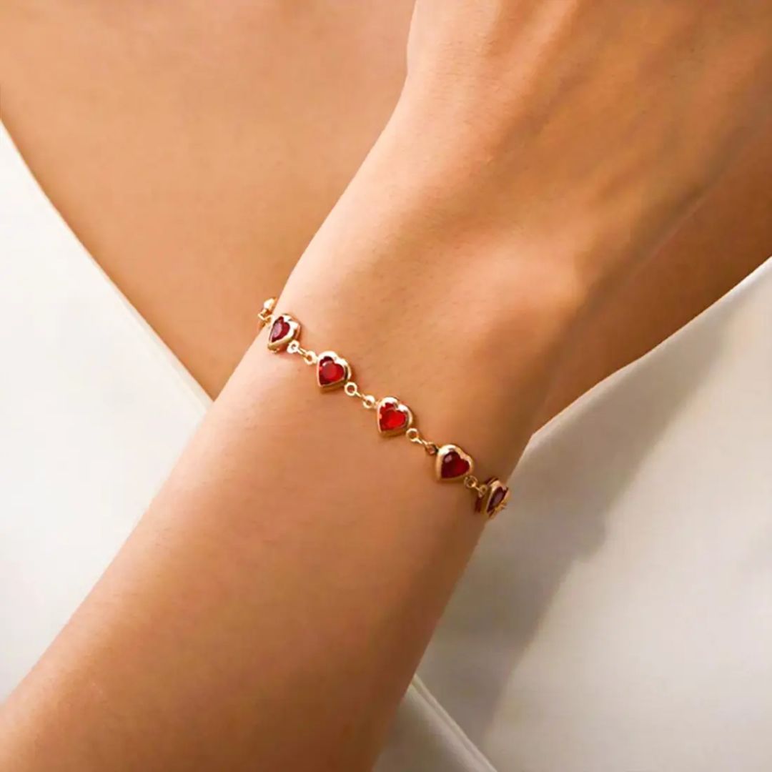 Stylish & Trendy Bracelet Love Heart Bracelet for Women – Perfect for Every Occasion – Accessories Online in Pakistan | Ha...