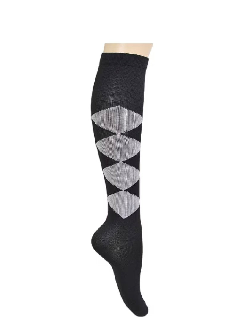 Graduated Medicated Sports 15-20mmHg Compression Socks for Men & Women Fancy Unisex Socks for Blood Circulation blood circulation compression socks