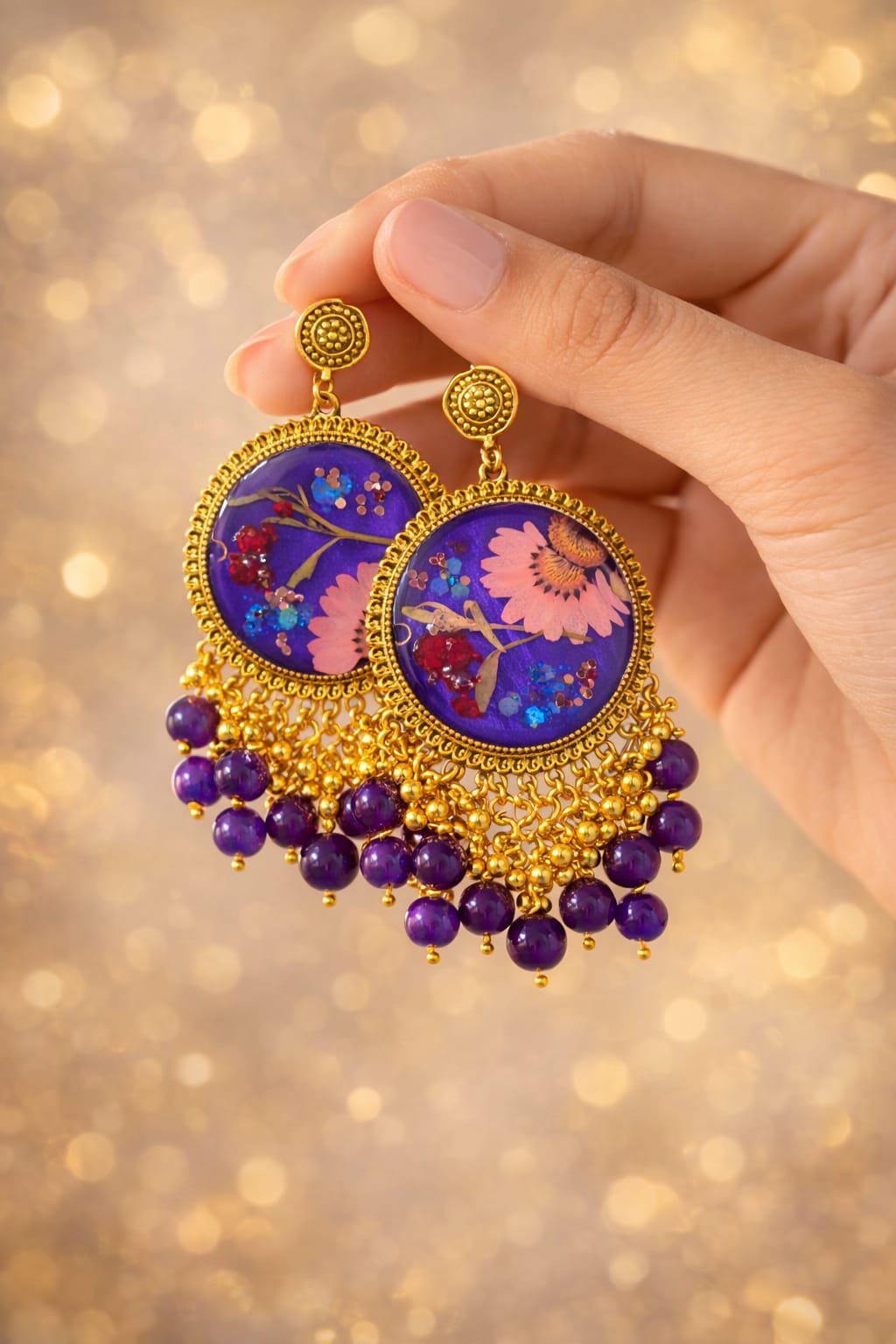 Trendy Classy Elegant Tassel Jhumka Stylish Earring Handmade Earring