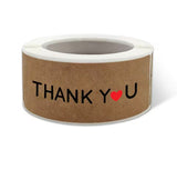 60 Pcs Thank You 76.2mmx25.4 Sticker Envelope Seal Scrapbook Round Sticker Stationery Label Stickers – Image 3 of 3