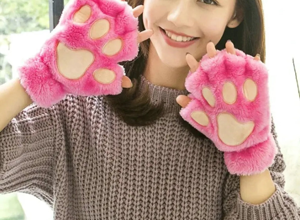 Fashionable Fishnet Mittens for Women Trendy Dress Up Gloves Driving Mittens – Image 3 of 3