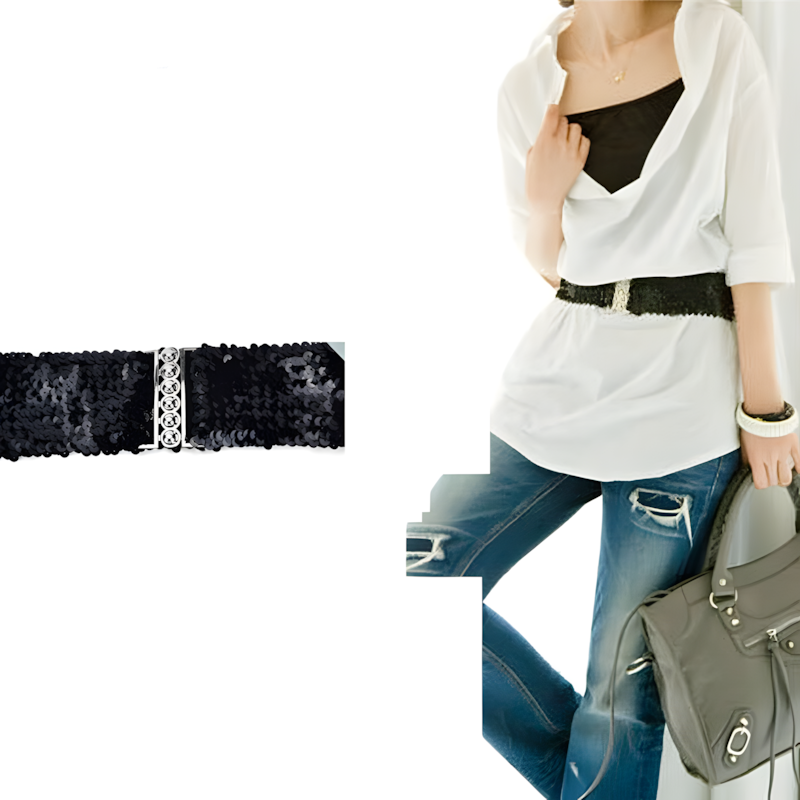 Stretchable waist chain for women belt for girls kamar band belt for girls slim belt for women fashion accessory online shopping
