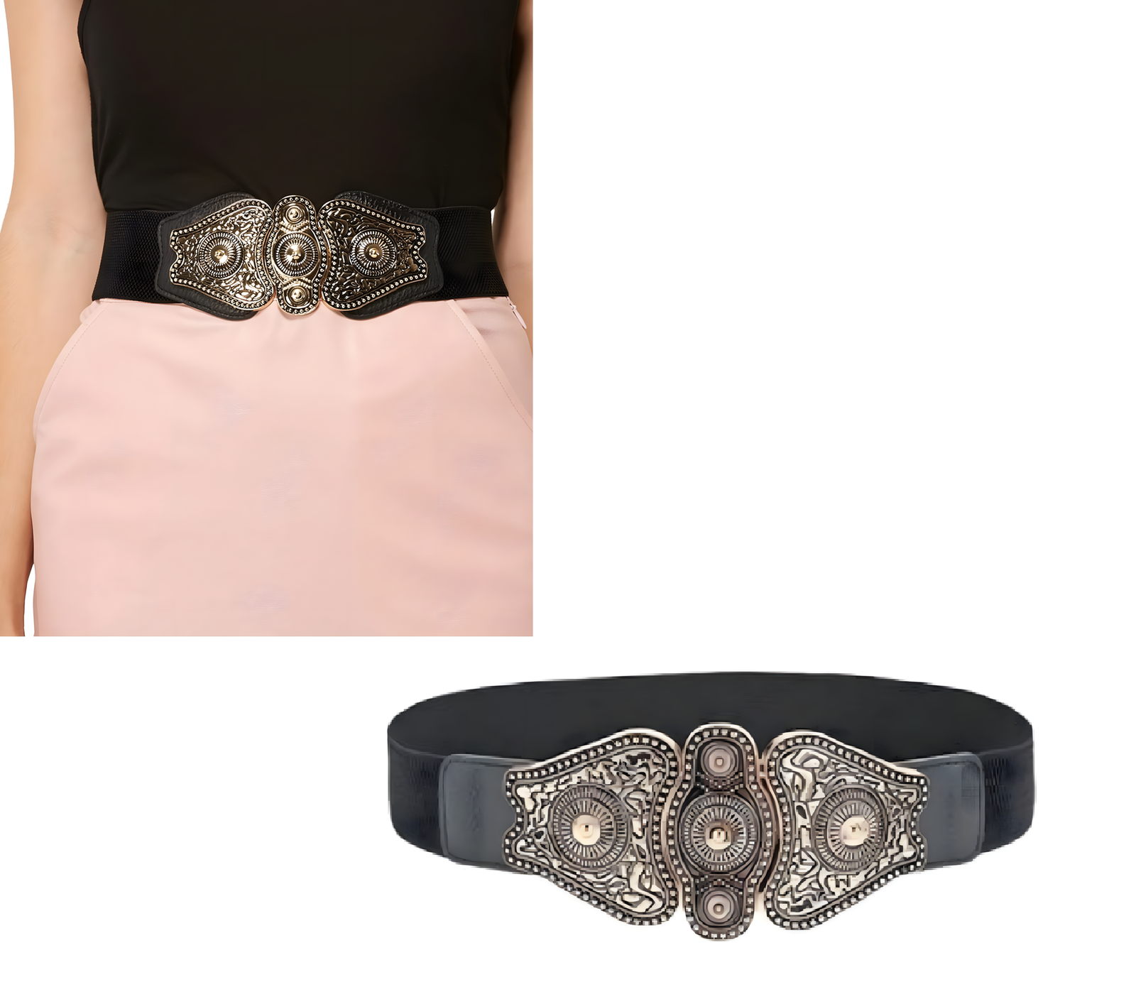 Stretchable waist chain for women belt for girls kamar band belt for women slim fashion belt for girls stylish waist belt ...