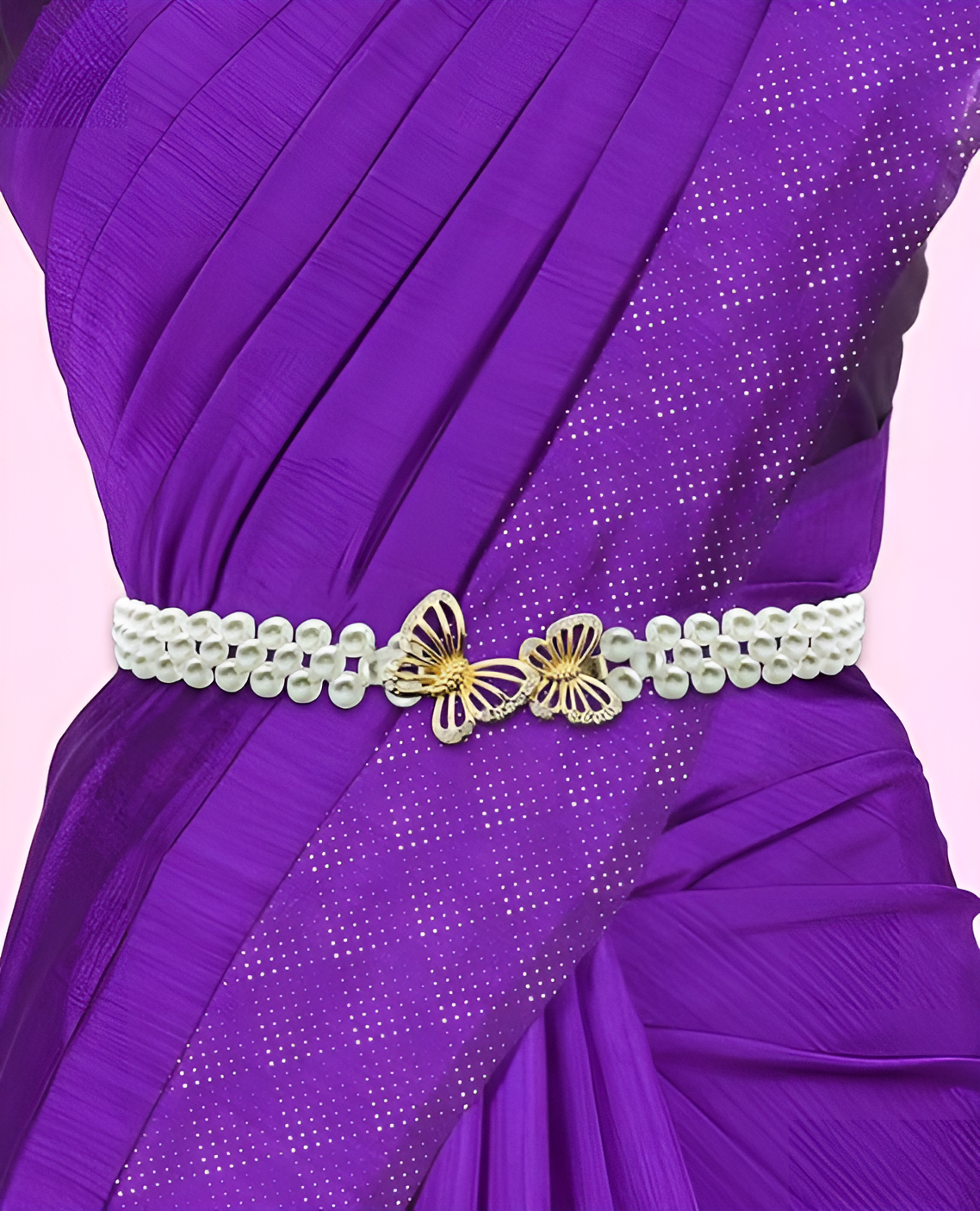 Stylish Stretchable Waist Chain for Women Belt for Girls Kamar Band Slim Belt for Women Trendy Fashionable Elegant Party W...