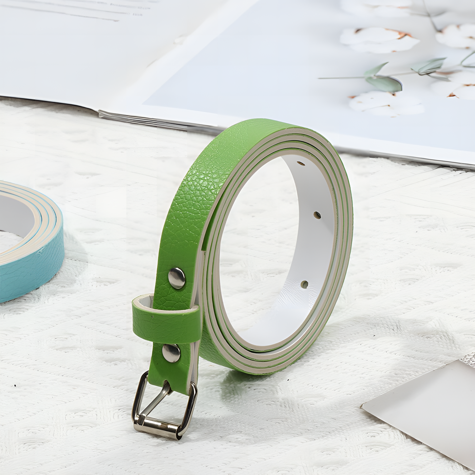 Classy Waist Belt for Women Belt for Girls Kamar Band Stylish Slim Belt Fashionable Elegant Belt for Dresses Tops and Jeans Size Up to 38 in