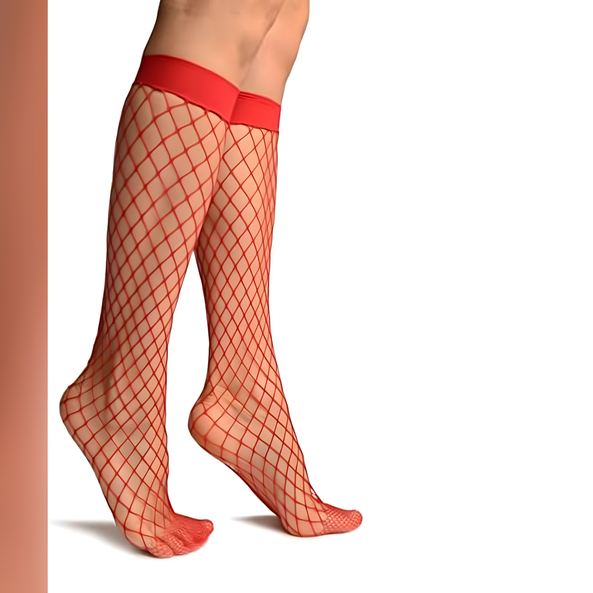 Cute hollow net ankle socks for girls