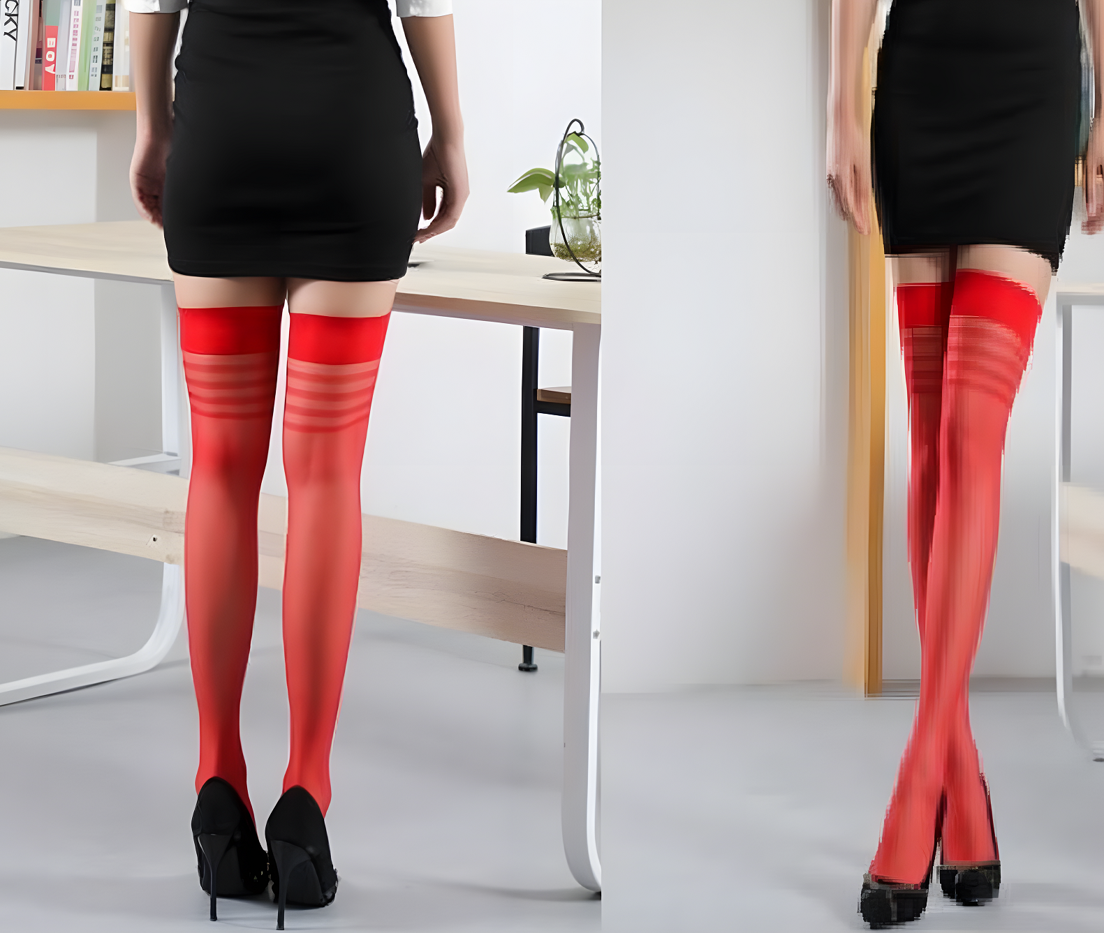 Comfort Sheer Elastic Silky Seamless Invisible Tights Sheer Classy Stockings Hold Ups – Stockings, Tights & Leggings Onlin...